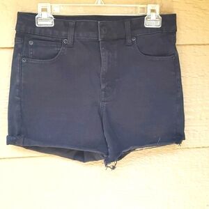 American Eagle hi-rise shortie black 10